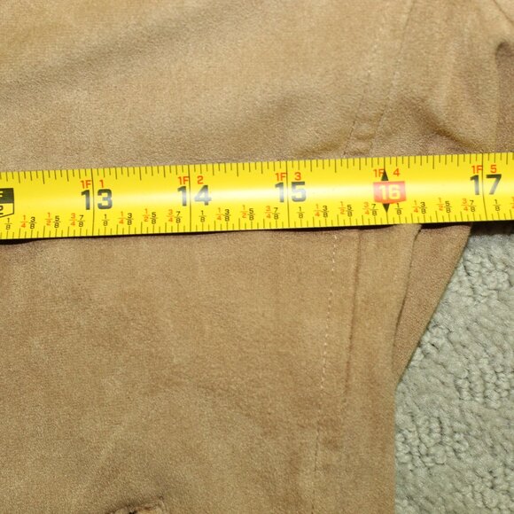 Gap Women's Size 10 Suedette Moto Jacket - Picture 7 of 7